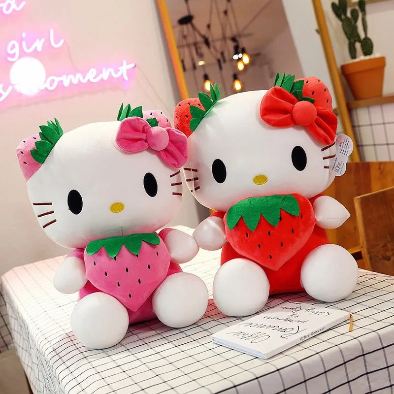 Strawberry Hello Kitty Plush